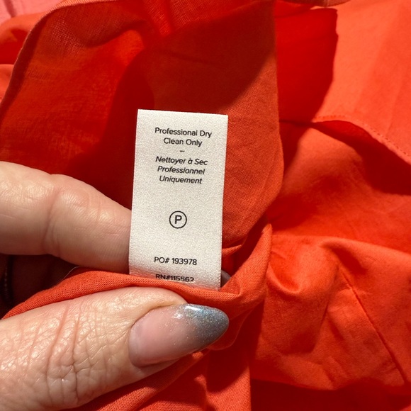 NWT Cinq á Sept Judith Cutout Mini Dress in Neon Coral Sz 12 - Picture 14 of 15